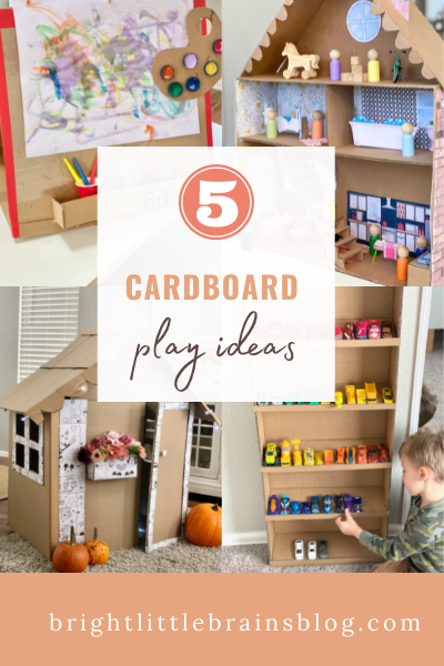 Help your toddler learn their colors with this DIY cardboard box hack